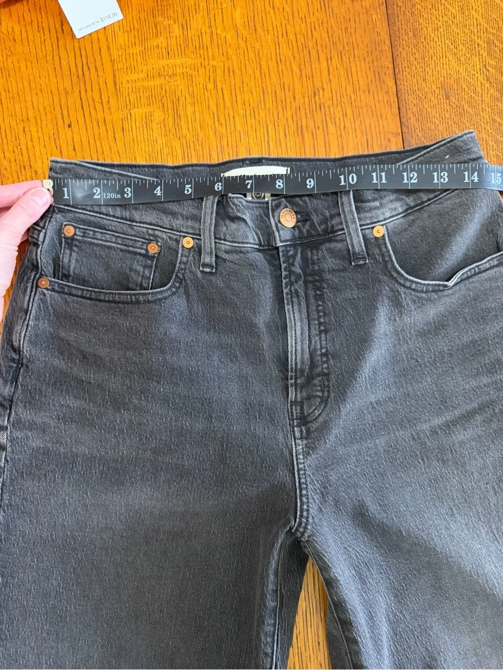 NEW |‎ Madewell The Perfect Vintage Wide-Leg Crop Jean